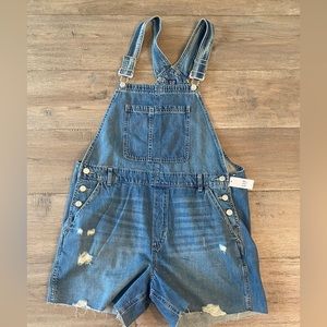 NWT Short Overalls